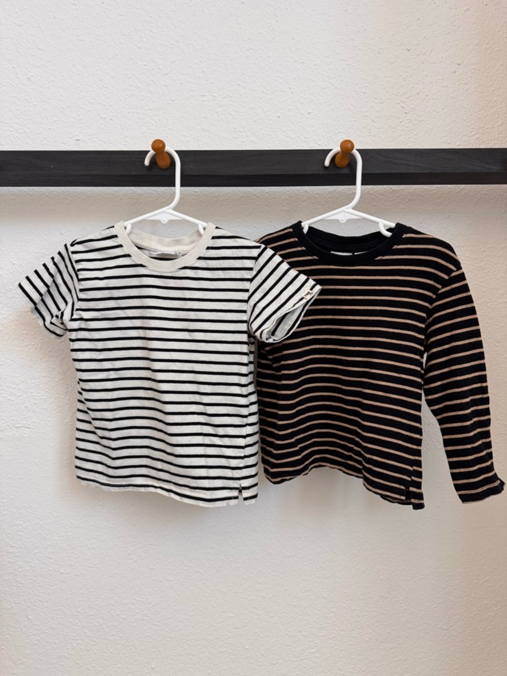 ZARA Kids Cotton Striped Shirts 2pc Set